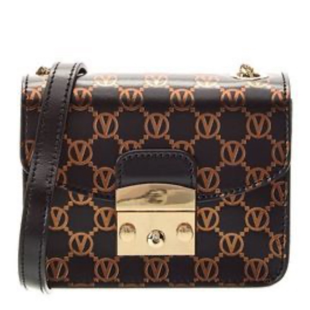 Valentino by Mario Valentino Bijou Monogram Leather Crossbody Bag